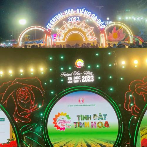 Đồng Tháp - Khai Mạc Festival Hoa Kiểng Sa Đéc Lần Thứ Nhất